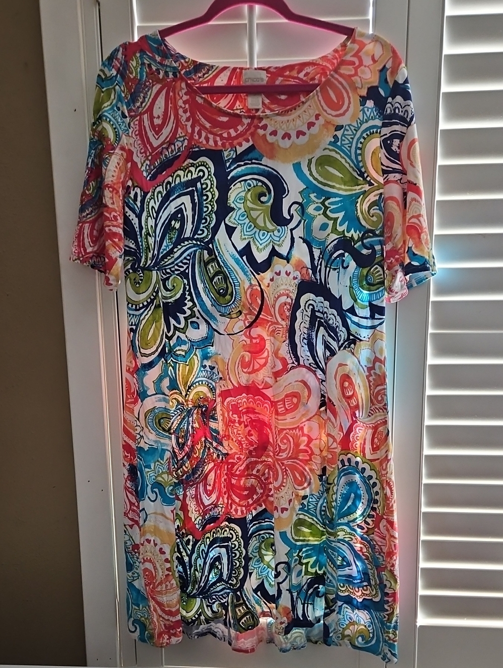 Chico's Patterned Fabric Dress